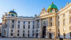 Vanha linna Wienissä.